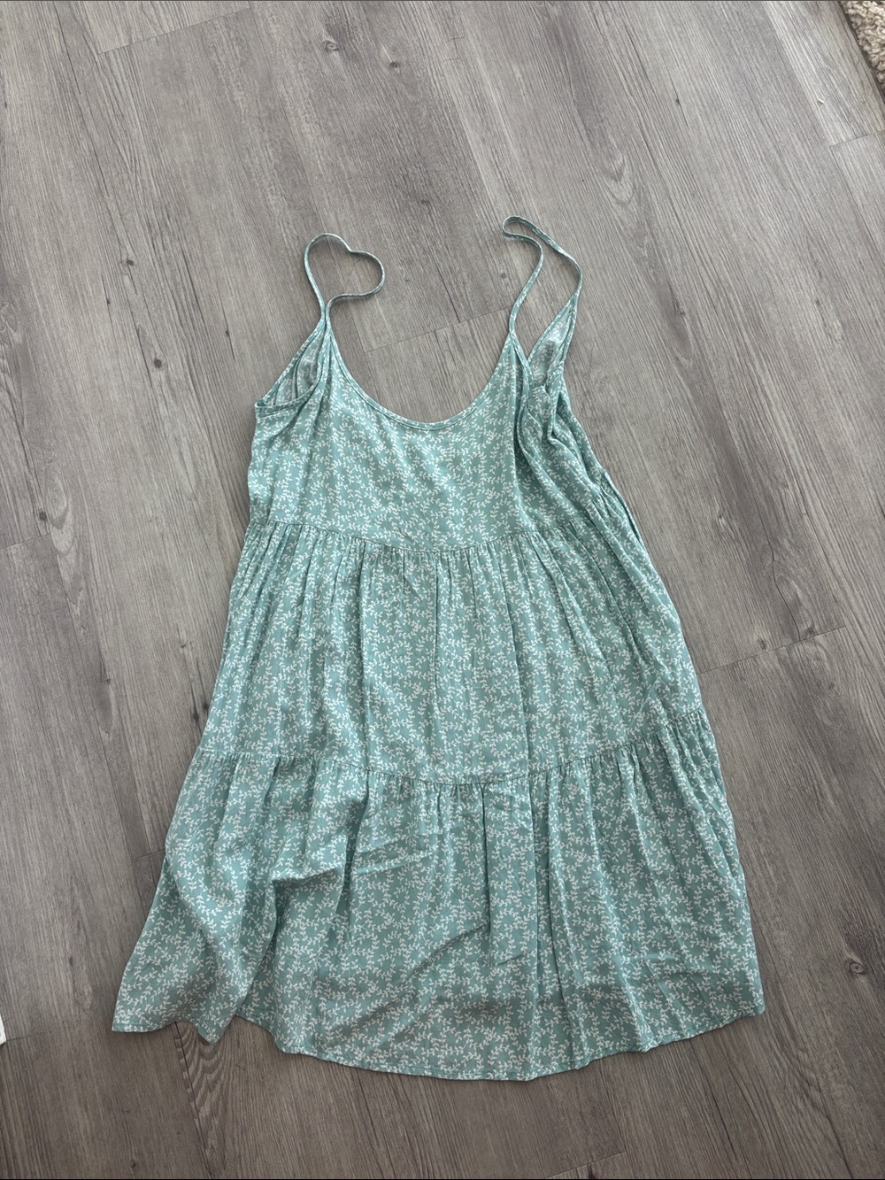 Kori Mint Floral Sun Dress